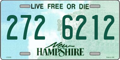 NH license plate 2726212