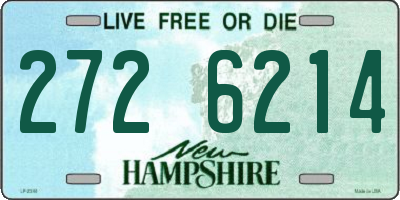 NH license plate 2726214