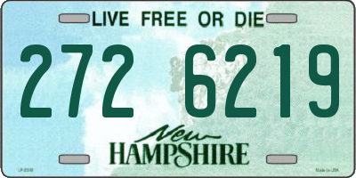 NH license plate 2726219