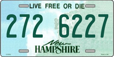 NH license plate 2726227