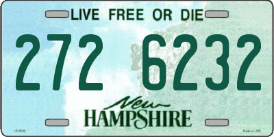 NH license plate 2726232