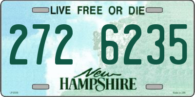 NH license plate 2726235