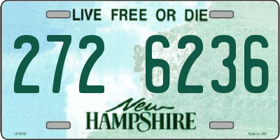 NH license plate 2726236