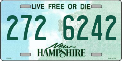 NH license plate 2726242