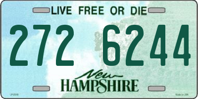 NH license plate 2726244