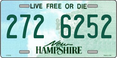 NH license plate 2726252