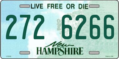 NH license plate 2726266