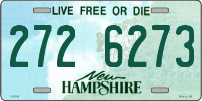 NH license plate 2726273