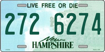 NH license plate 2726274