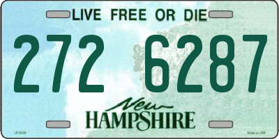 NH license plate 2726287