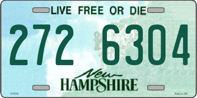 NH license plate 2726304