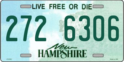 NH license plate 2726306