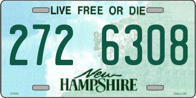 NH license plate 2726308