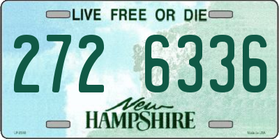 NH license plate 2726336