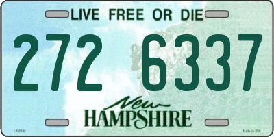 NH license plate 2726337