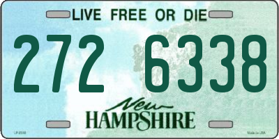 NH license plate 2726338