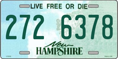 NH license plate 2726378