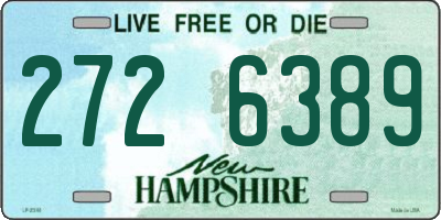 NH license plate 2726389
