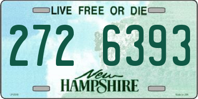 NH license plate 2726393