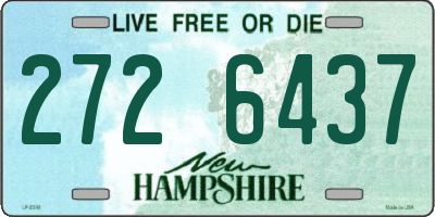 NH license plate 2726437