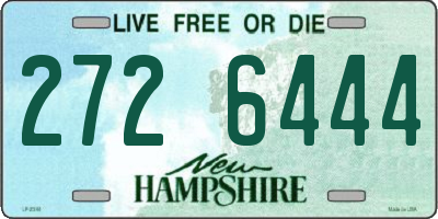NH license plate 2726444