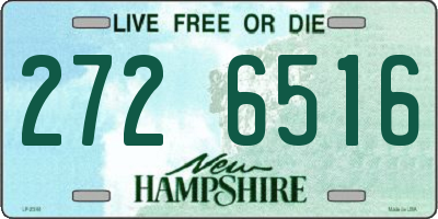 NH license plate 2726516