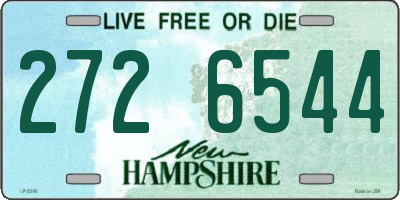 NH license plate 2726544