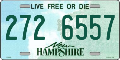 NH license plate 2726557