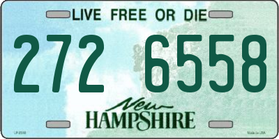 NH license plate 2726558