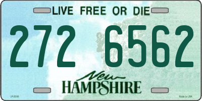 NH license plate 2726562