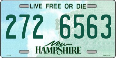 NH license plate 2726563