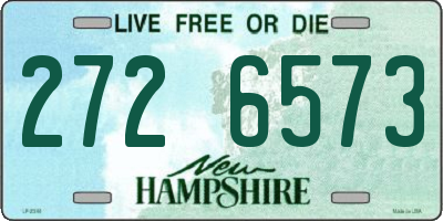 NH license plate 2726573