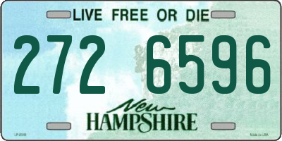 NH license plate 2726596