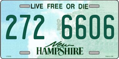 NH license plate 2726606
