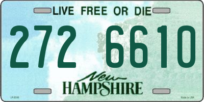 NH license plate 2726610