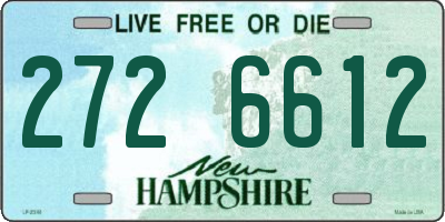 NH license plate 2726612