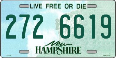 NH license plate 2726619