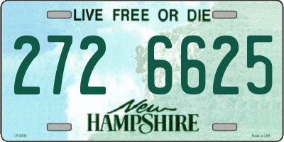 NH license plate 2726625