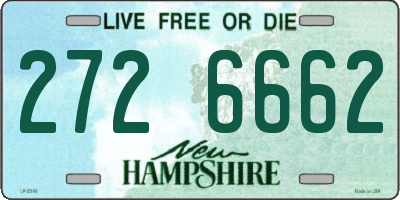 NH license plate 2726662