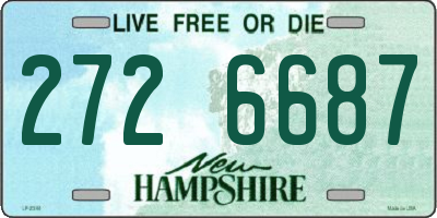 NH license plate 2726687