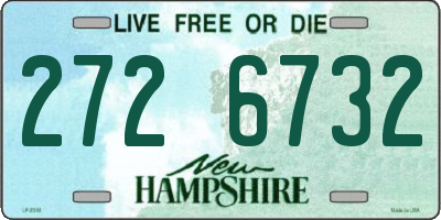NH license plate 2726732