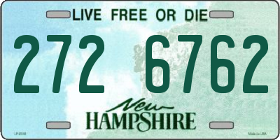 NH license plate 2726762