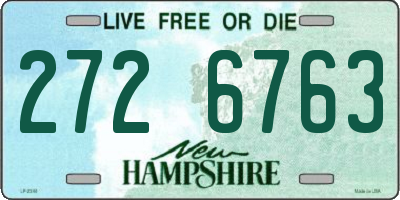 NH license plate 2726763