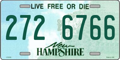 NH license plate 2726766