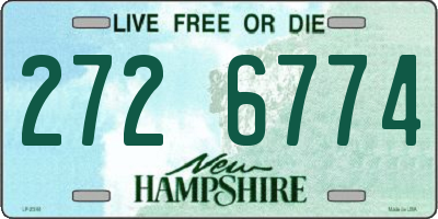 NH license plate 2726774