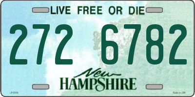 NH license plate 2726782