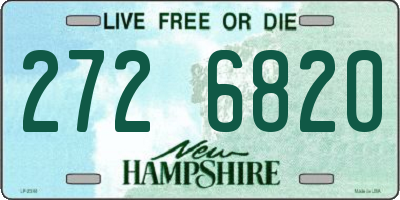 NH license plate 2726820