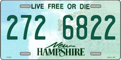 NH license plate 2726822