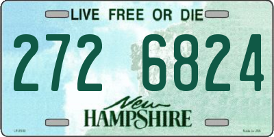 NH license plate 2726824