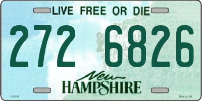 NH license plate 2726826